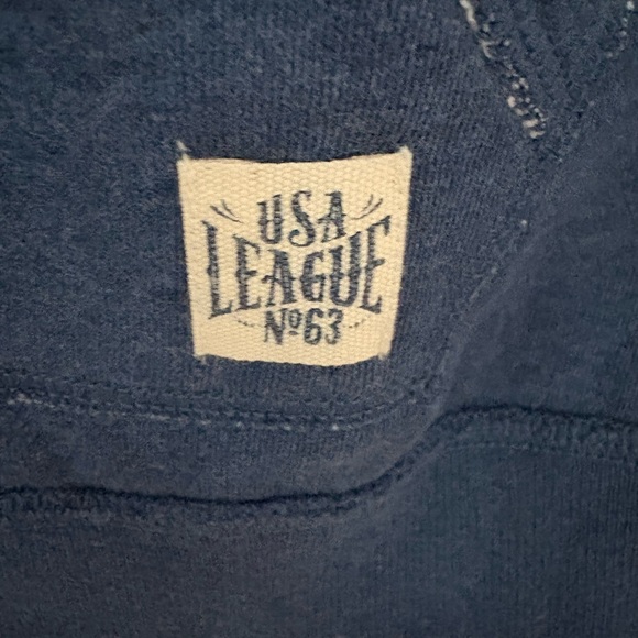 Lands’ End Kids Navy Blue Quarter Zip Size M - Picture 3 of 7